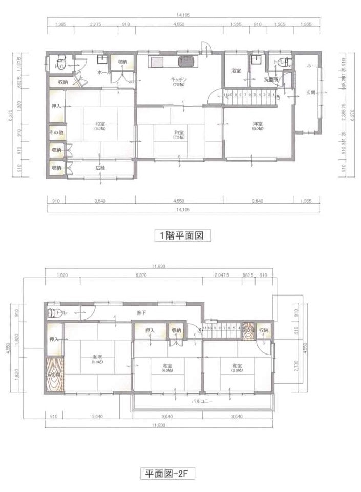 岩手県遠野市の物件の間取り図