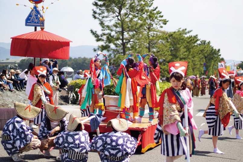 県内最大級の祭りとして親しまれる「和歌祭」（和歌山県和歌山市）