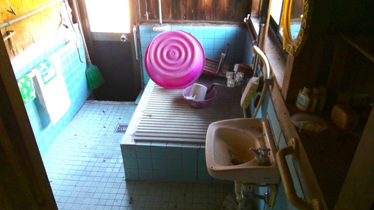 鹿児島県肝付町の物件の浴室