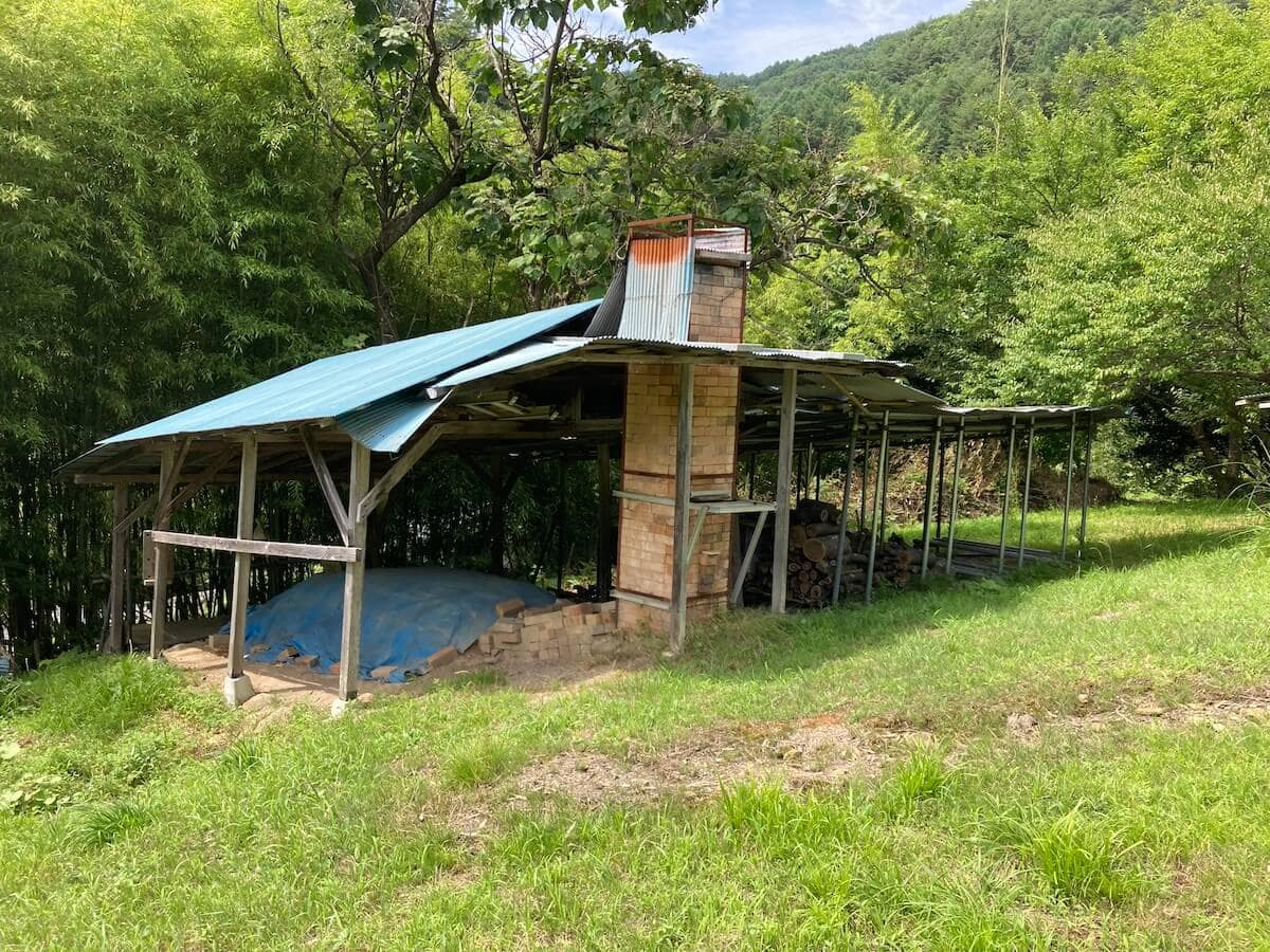 長野県青木村の物件の陶芸用窯屋