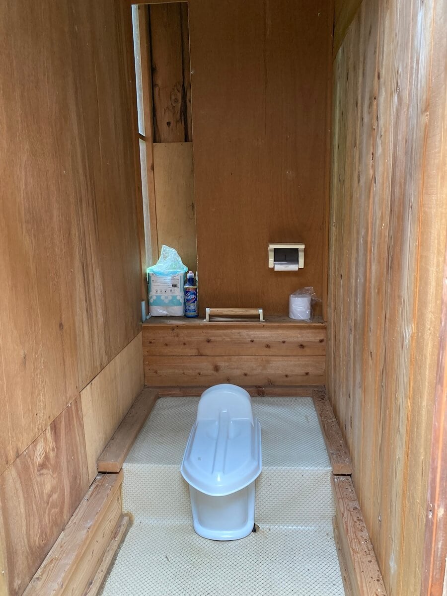 長野県青木村の物件のトイレ