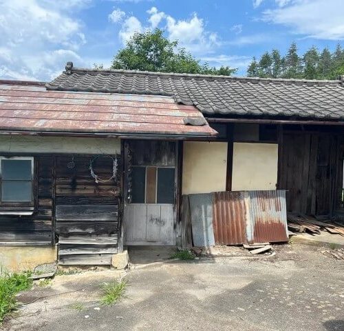 長野県筑北村の物件の納屋