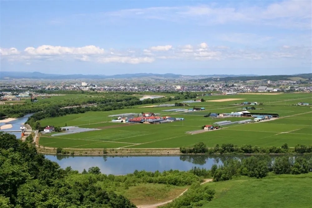 北海道深川市は農畜産業が盛ん。こんな絶景が広がっている