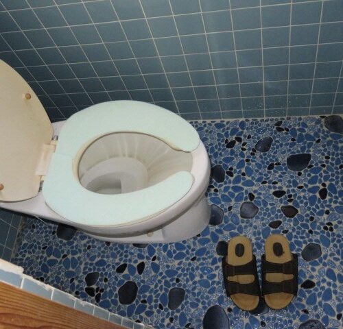 静岡県南伊豆町の物件のトイレは水洗トイレが1階と2階の2カ所に設置されています。使用感があるのでこちらも取り換えを検討するのがよさそうです。