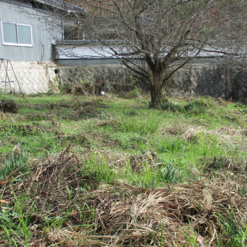 兵庫県佐用町の物件の336㎡の広い畑です。「日々の食卓の野菜は全て自家製！」という暮らしも夢ではありません！