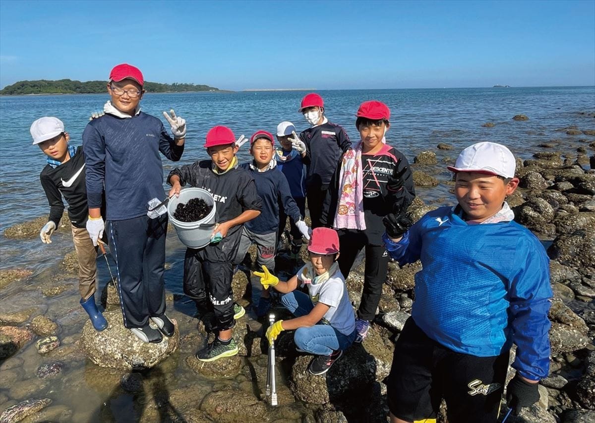 長崎県壱岐市の児童向け海洋教育