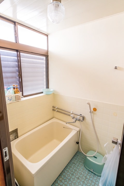 長野県須坂市の移住体験施設「移住体験ハウス」浴室