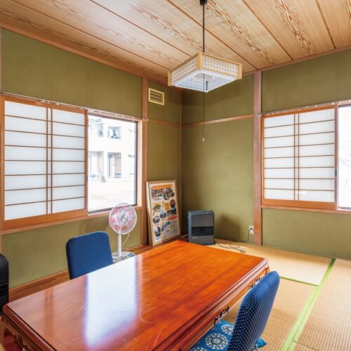長野県須坂市の移住体験施設「移住体験ハウス」の和室