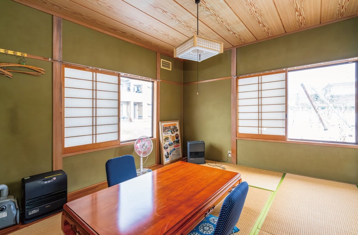 長野県須坂市の移住体験施設「移住体験ハウス」の和室