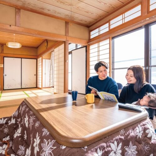 長野県須坂市の移住体験施設を利用して移住した家族