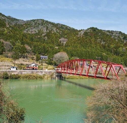 恵那山や木曽川（写真）の雄大な自然を感じられる笠周（りっしゅう）地域／岐阜県恵那市