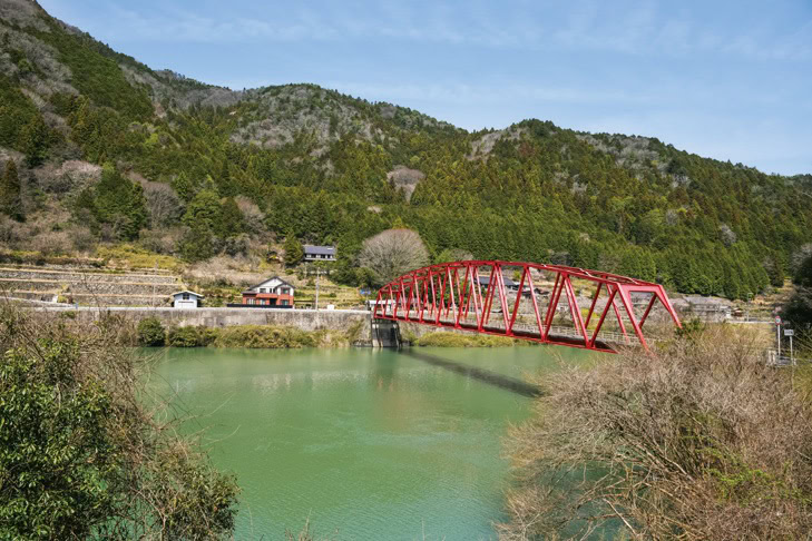 恵那山や木曽川（写真）の雄大な自然を感じられる笠周（りっしゅう）地域／岐阜県恵那市