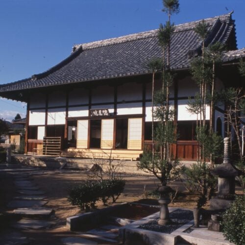 京都・大徳寺「総見院」の本堂。