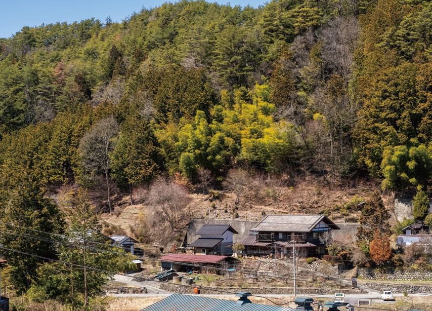 長野県飯田市の「珈琲 風」は、のどかな中山間地域にある