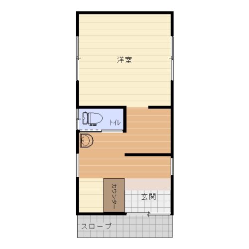 三重県大台町の物件の間取り図