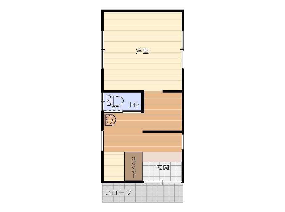 三重県大台町の物件の間取り図