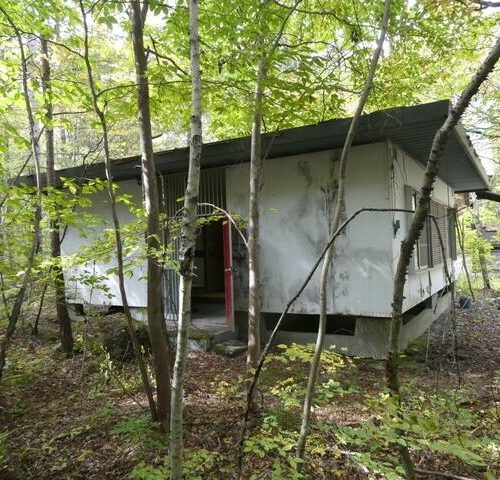 群馬県嬬恋村の物件は、群浅間山の麓の静かな山林にたたずむ軽量鉄骨構造の平屋です。近くには、嬬恋バラギ温泉、軽井沢おもちゃ王国など魅力的な観光スポットが点在しています。コンビニまで約4.5㎞、スーパーへ約9㎞と生活しやすい立地です。