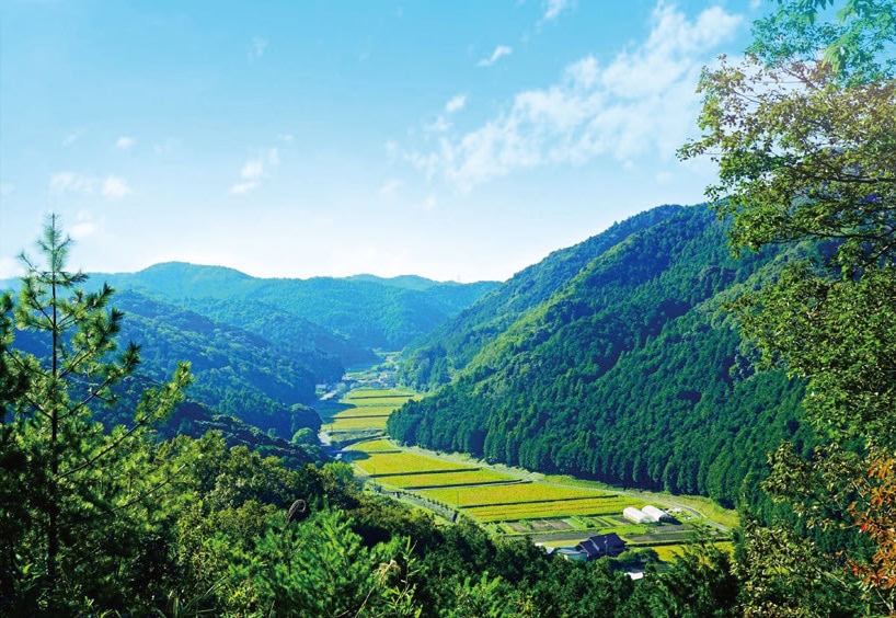 愛知県岡崎市ののどかな風景