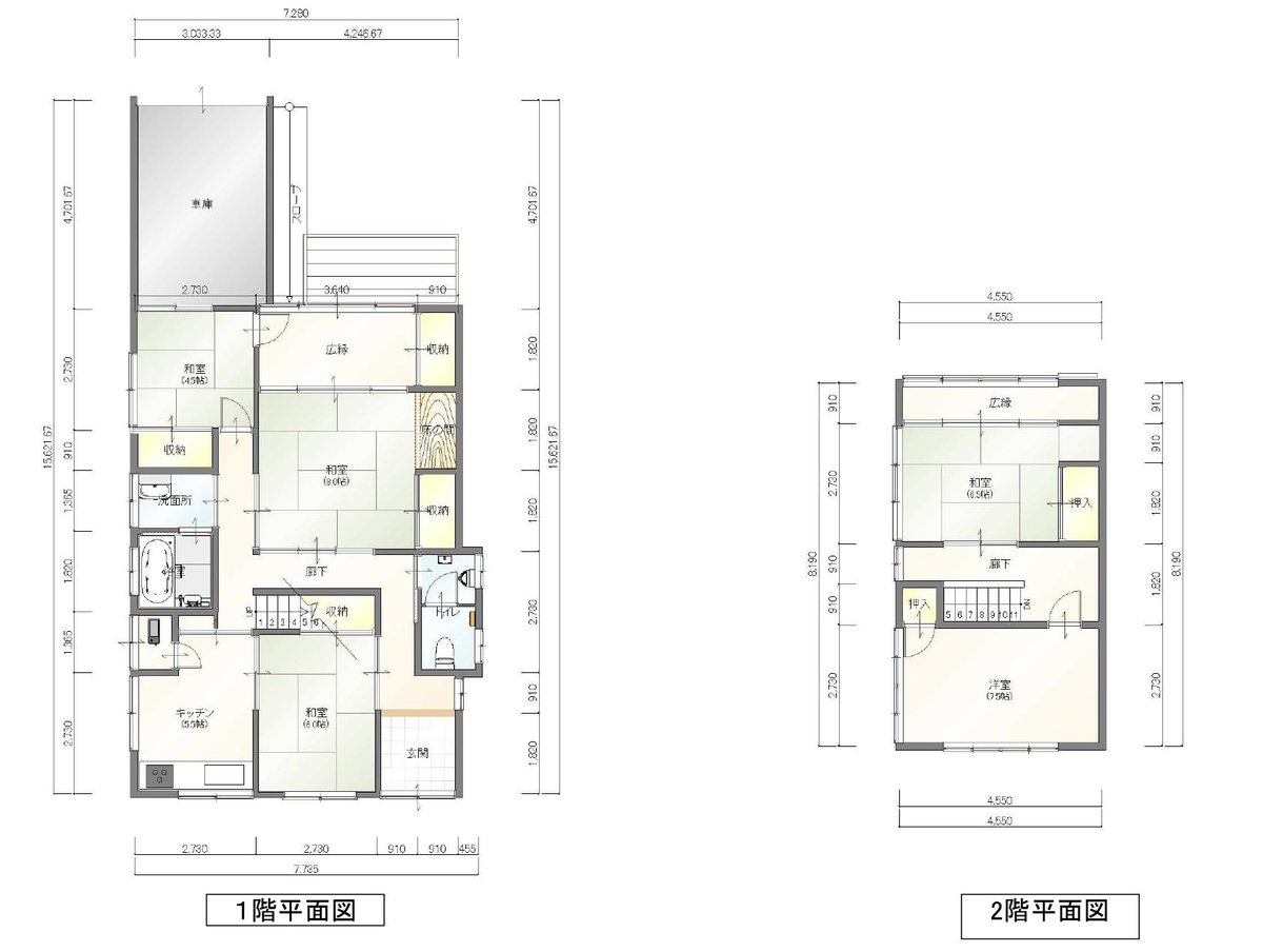 岐阜県飛騨市の物件の間取り図