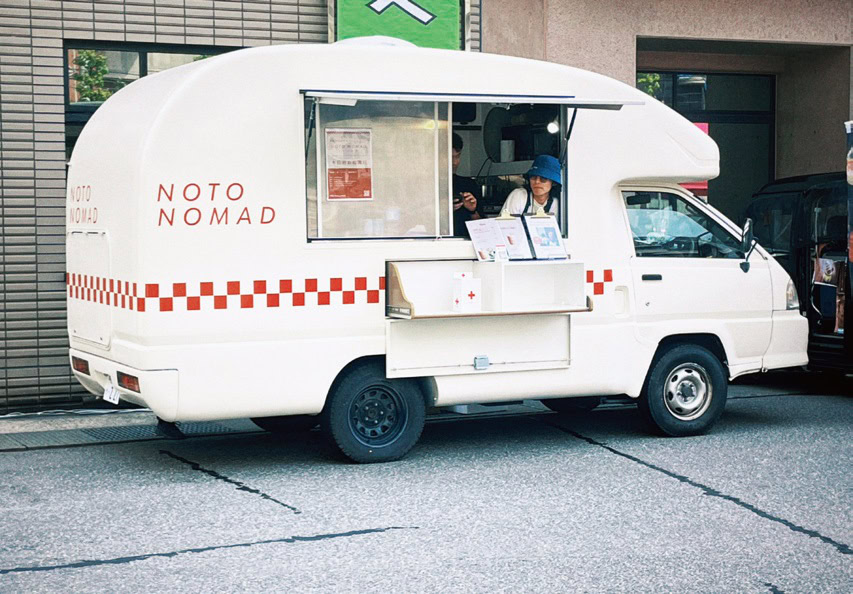 能登を食から復興することを目指して仲間と始めたフードトラック「NOTO NOMAD」／石川県珠洲市