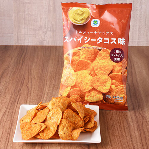 5位はファミマル　トルティーヤチップス　スパイシータコス味でした。