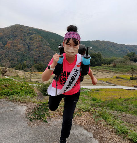 大分県住みますランナーの爆走SAKIさん