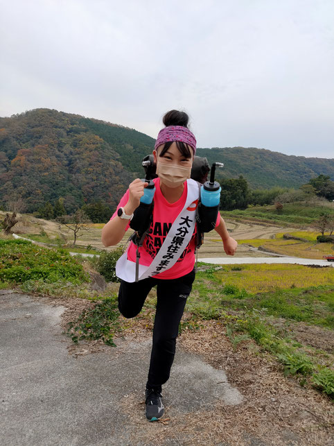 大分県住みますランナーの爆走SAKIさん