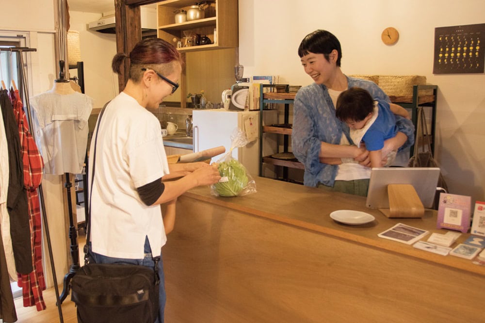 オープンして2年数カ月のさくげつ。現在では多くの常連さんに支えられている／群馬県桐生市