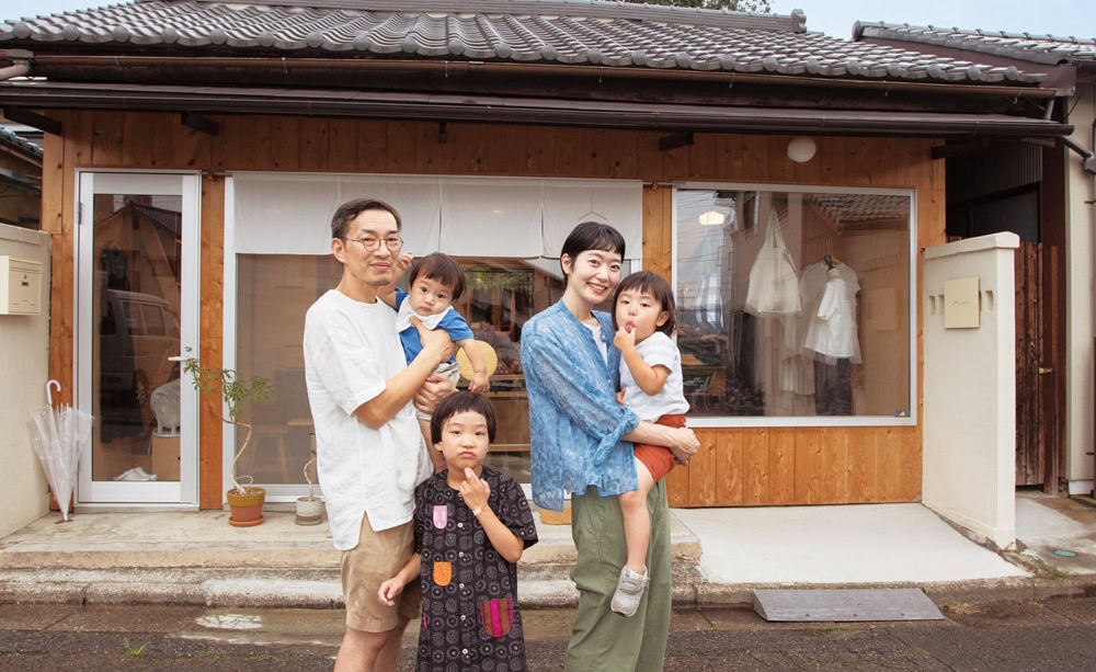 「さくげつ」の田口さんファミリー／群馬県桐生市