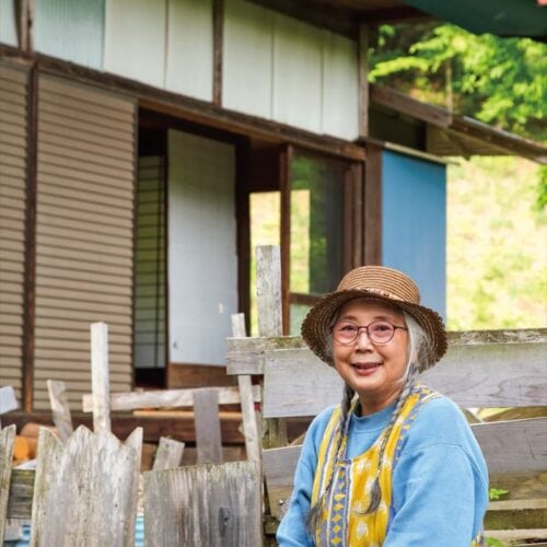 東京都檜原村のポツンと一軒家に暮らす萩原さん