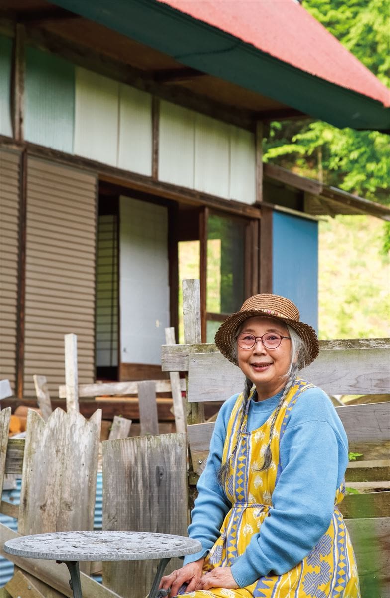 東京都檜原村のポツンと一軒家に暮らす萩原さん