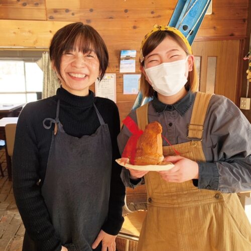 北海道幕別町で坂井さんから但馬さんへとカフェが引き継がれました