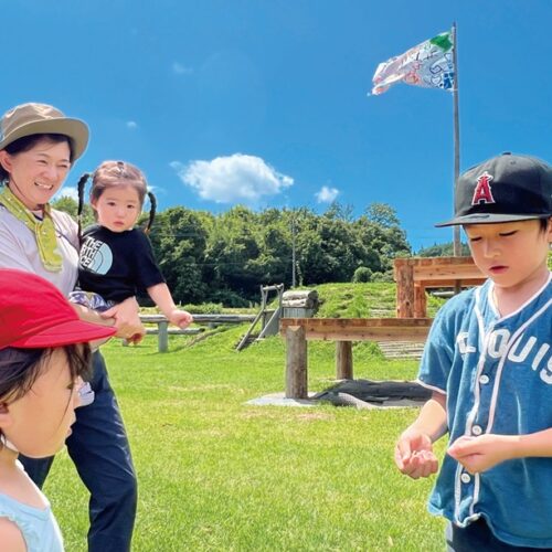 「ゆりほん保育園遊学」で、保育園「えみの森に」初登園／秋田県由利本荘市