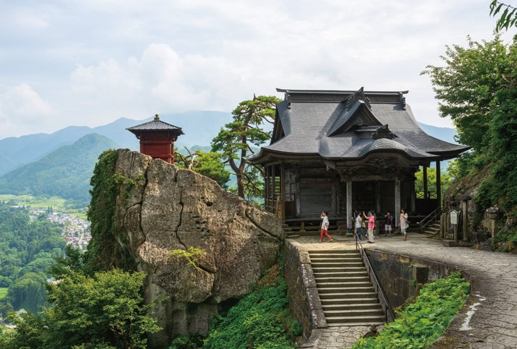 山形県山形市の名刹「立石寺（通称、山寺）」