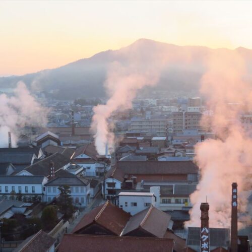 広島県東広島市の西条酒蔵通り