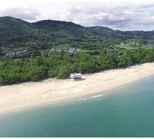 大分県杵築市の奈多海岸です。