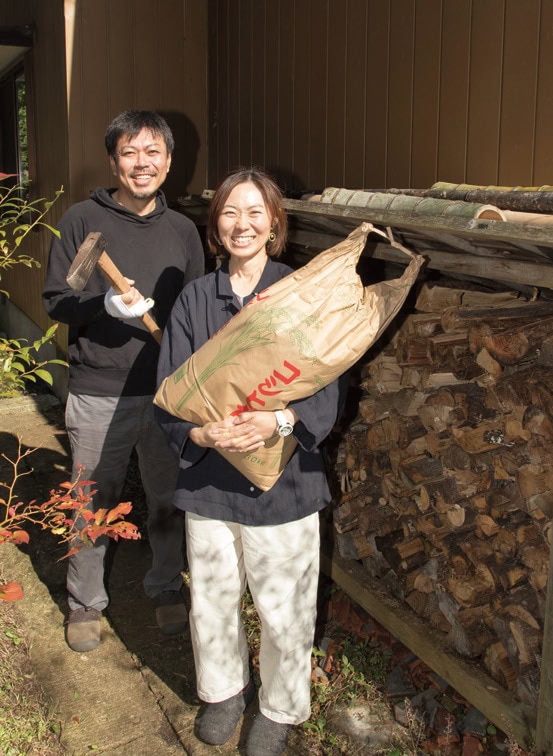 仲間とともに手植え手刈りの田んぼもスタート。分け前のお米は25kg！（栃木県益子町）