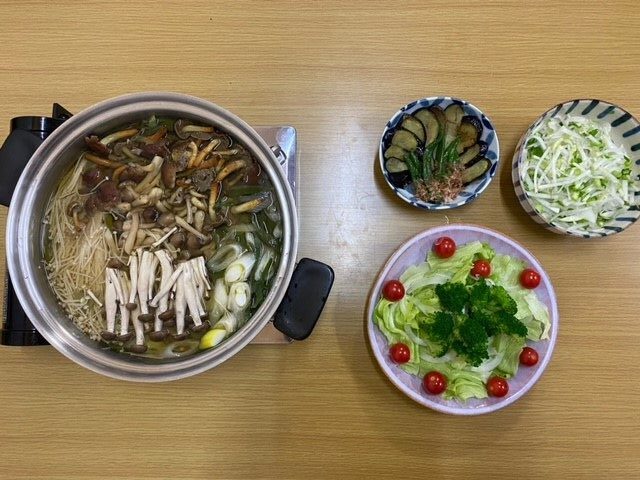 長野県立科町クラインガルテンで穫れた野菜をつかって料理