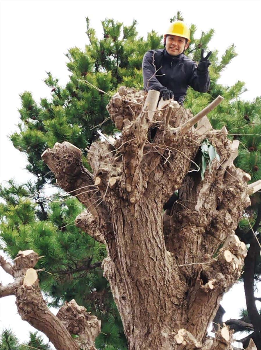 都内と神奈川県南足柄市の二拠点生活をしている中野さん。特殊伐採も行う