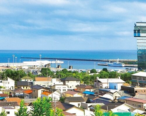 茨城県大洗町の風景