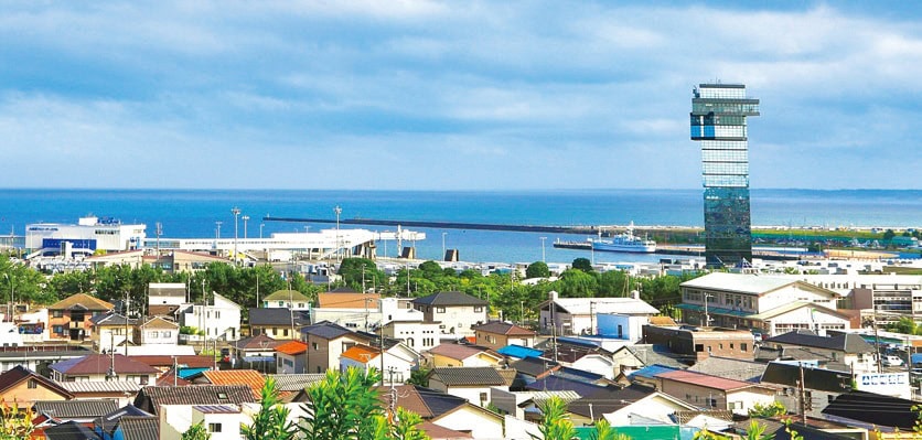 茨城県大洗町の風景