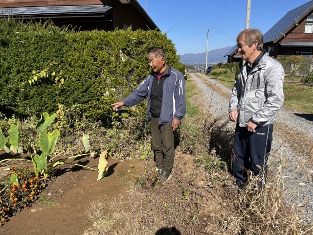 長野県立科町クラインガルテンの管理人