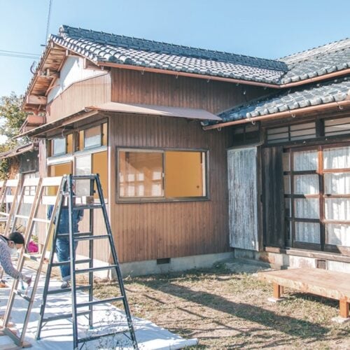 1933年築の平屋のリフォームは塗装やクロス張り替えなど壁や建具のリフレッシュが中心