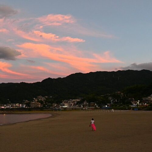 「私たちはどちらも海が好きで、海の近くに住もうと決めました。最初は私の実家のある江ノ島エリアや、ボブがロードバイクでよく訪れていた伊豆エリアを検討していたんです。ただ、江ノ島は物件価格が高騰していて、伊豆は東京からちょっと遠すぎるというデメリットがありまして……。そんな中、東京と伊豆の中間地点にあって、自然も感じられる熱海に、次第に魅力を感じるようになったんです」（ナナさん）