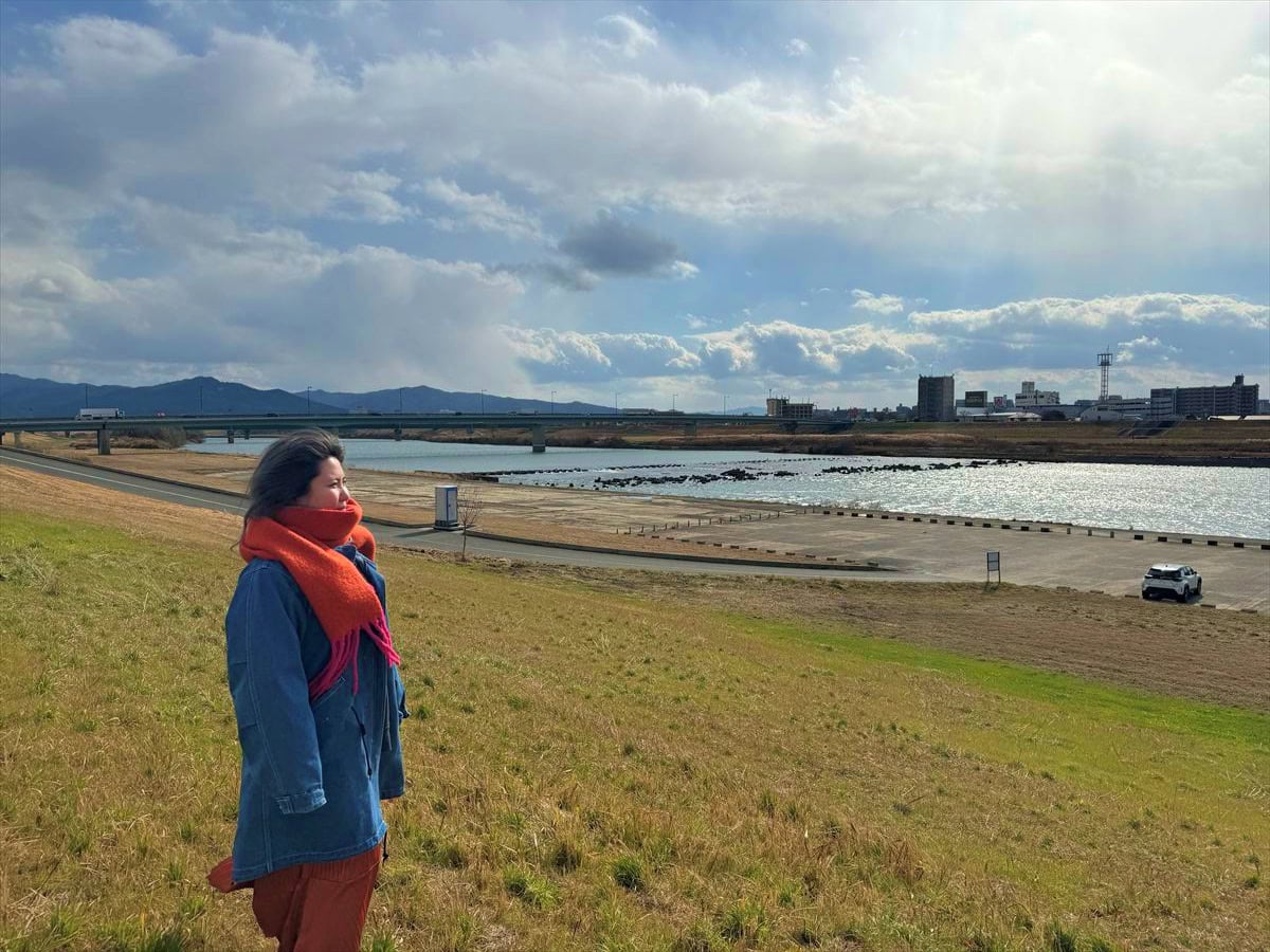 福岡県久留米市を流れる筑後川は九州一の河川。お気にいりの風景