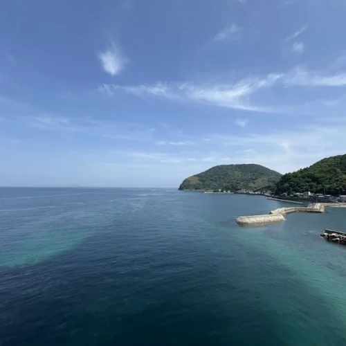 山口県周防大島町の雄大な風景