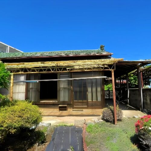 アルプスを望む平屋。畑付きで菜園や自給自足ができる。DIY向け物件【長野県駒ヶ根市】