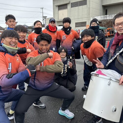 南紀オレンジサンライズFCの選手たちは地元にイベントにも積極的に参加する