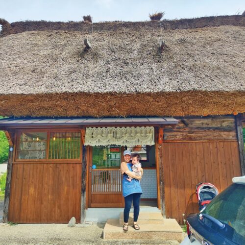 「SOUTH SIDE CAFE」の清水朋恵さん／岐阜県白川村