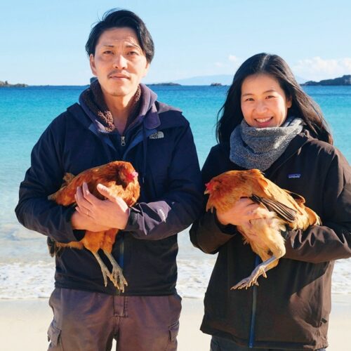 夫婦二人三脚で 養鶏農家に。漁や猟も楽しめる、 豊かな伊豆半島暮らし【静岡県下田市】